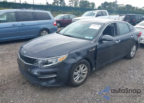 2017 Kia Optima Lx из США, поврежденный, VIN KNAGT4L33H5137917